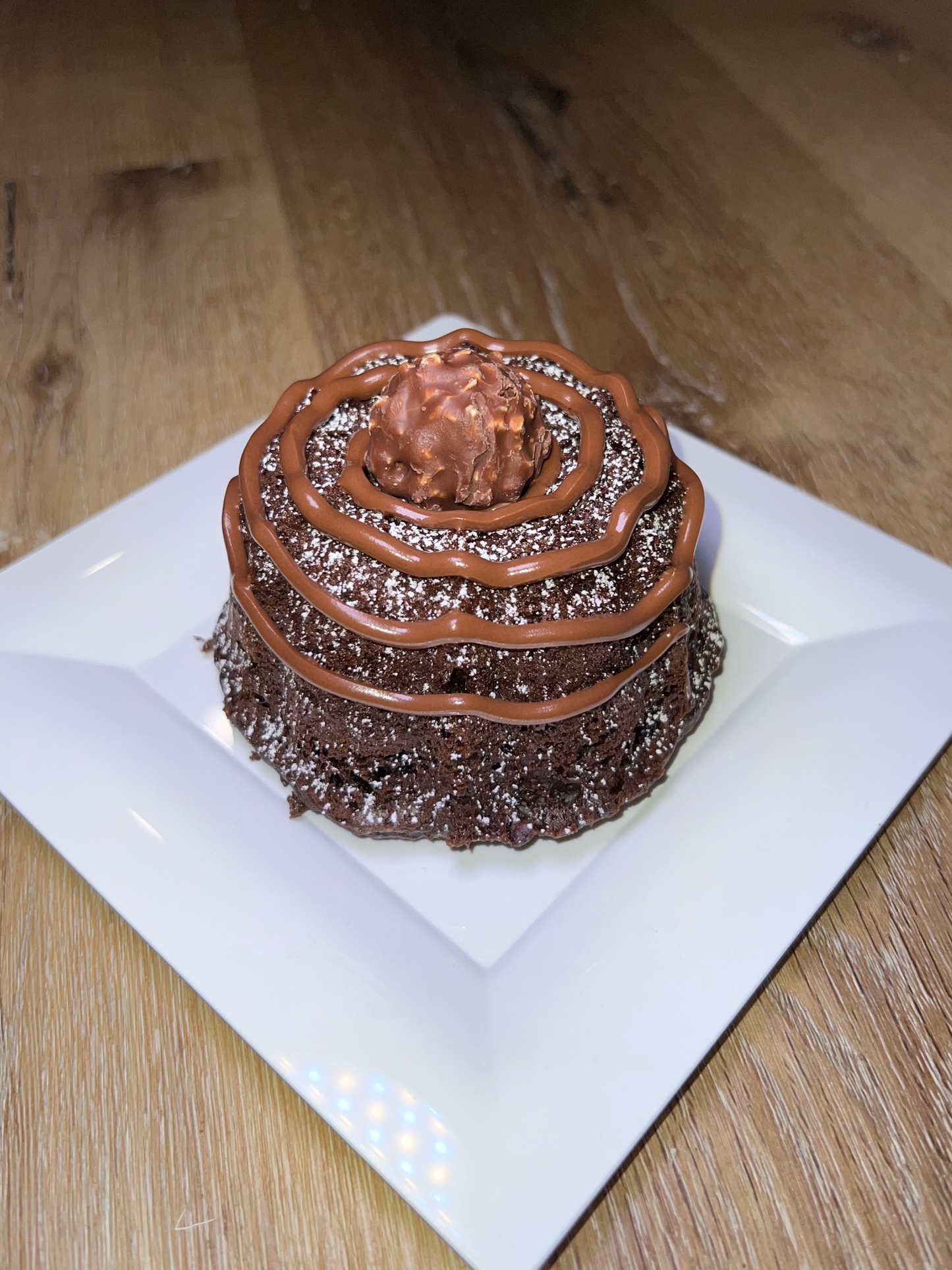 Triple Chocolate Mini Bundte